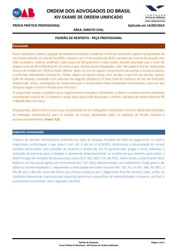 20140914061256-GABARITO JUSTIFICADO - DIREITO CIVIL