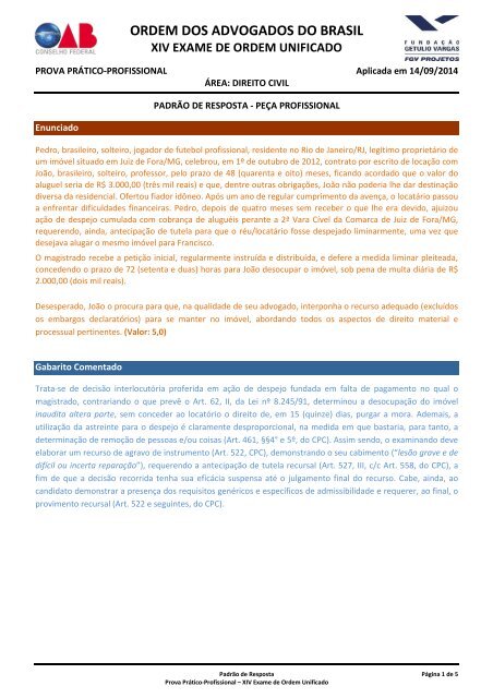 20140914061256-GABARITO JUSTIFICADO - DIREITO CIVIL