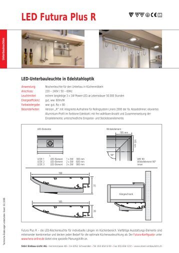 LED Futura Plus R - StÃ¶ri Licht AG