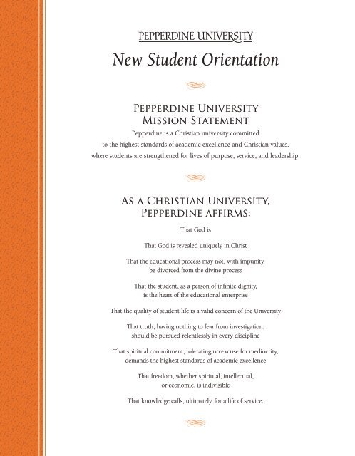 Pepperdine Id Card