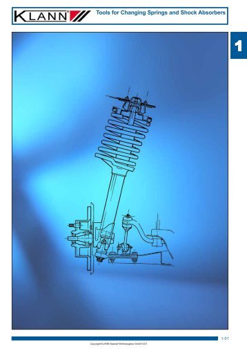 Tools for Changing Springs and Shock Absorbers