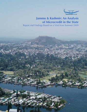 State of Microfinance in J&K - KashmirCorps