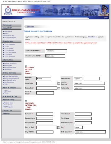 How do you apply for a travel document or visa?