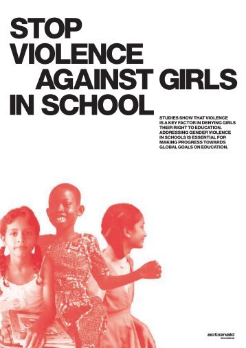 Violence against girls at school - ActionAid