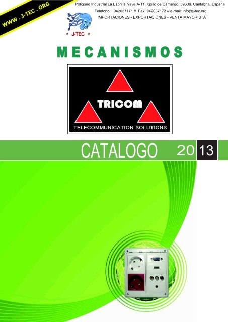 Mecanismos CATALOGO - J-TEC