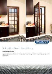 Trellidor Clear Guard - Hinged Doors