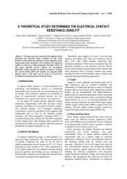 a theoretical study determines the electrical contact resistance using fit