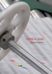 Full RSDB annual report for 2008 - Roto Smeets Group