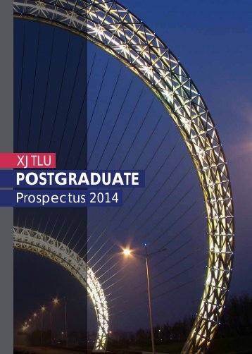 download the latest Postgraduate Prospectus. - Xi'an Jiaotong ...
