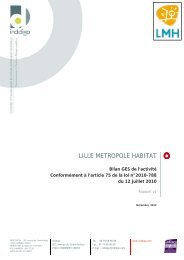 BilanGES-2012.pdf - Lille Métropole Habitat