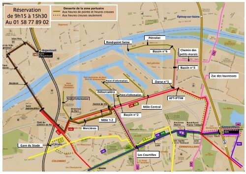 Consulter le plan de la ligne - Gennevilliers