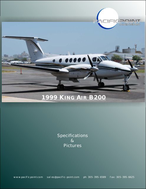 1999 KING AIR B200 - Pacific Point Aviation