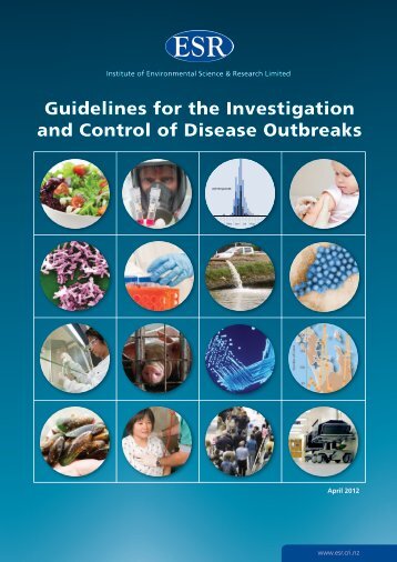Guidelines for the Investigation and Control of Disease Outbreaks