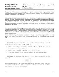 Assignment 2: Math Review