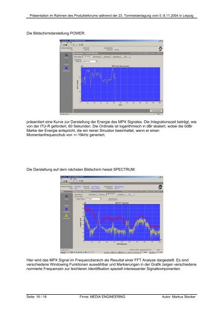 „FM-SPY“ - Media Engineering