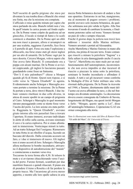 hds internet - The Historical Diving Society Italia