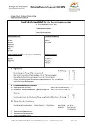 Anlage 3 NAV, Inbetriebnahmeprotokoll - Stadtwerke Herborn GmbH