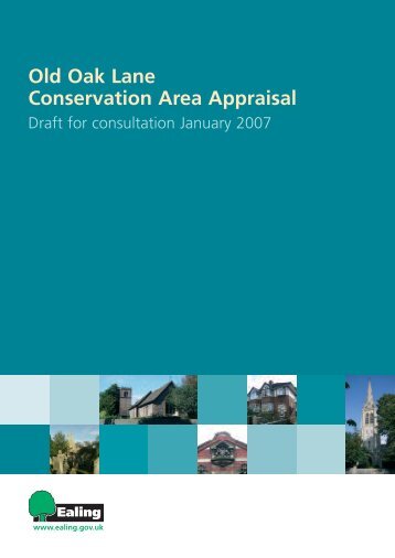 Old Oak Lane Conservation Area Appraisal - Ealing Council