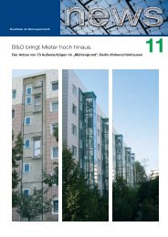 Neues Berlin - B&O - LÃ¶sungen fÃ¼r die Wohnungswirtschaft