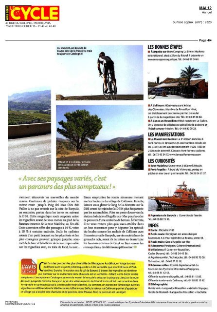 Le Cycle 2012 - Tourisme Pyrénées-Orientales