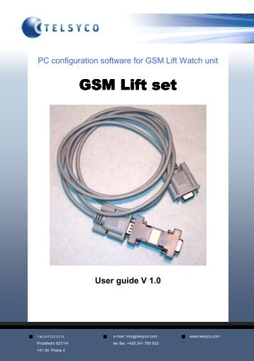 GSM Lift Set V1 english - TELSYCO sro