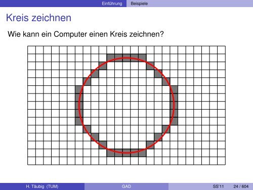 Grundlagen: Algorithmen und Datenstrukturen - Lehrstuhl fÃ¼r ...