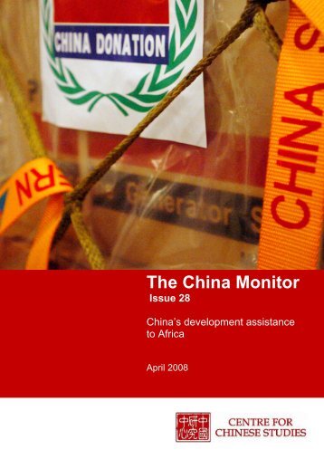 The China Monitor - The Centre for Chinese Studies