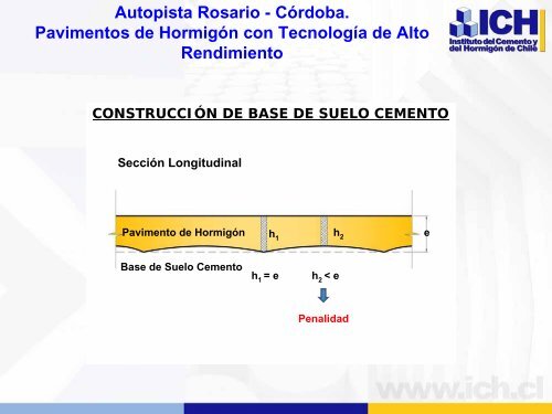 Autopista Rosario - Córdoba. Pavimentos de Hormigón con ... - ICPA