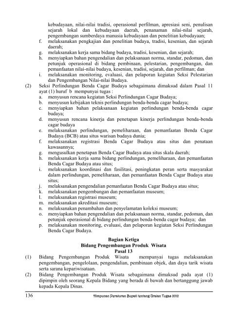 peraturan bupati gunungkidul nomor 68 tahun 2011 tentang