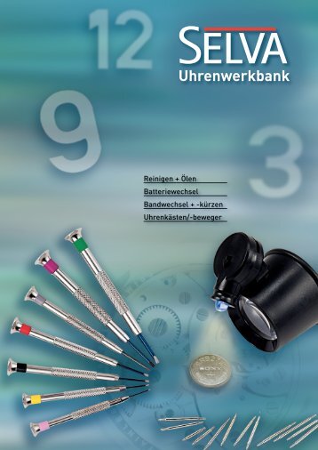 Uhrenwerkbank