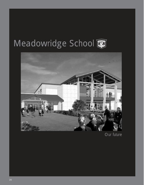 Annual Report 2007 - Meadowridge School