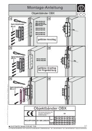 Montageanleitung (PDF) - ECO-Schulte