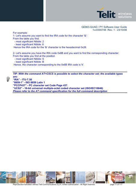 GE863-QUAD / PY Software User Guide