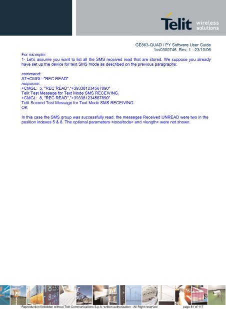 GE863-QUAD / PY Software User Guide