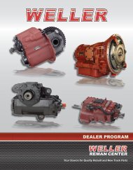 DEALER PROGRAM - weller truck parts
