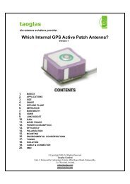 Which Internal GPS Active Patch Antenna? - Taoglas - Educypedia