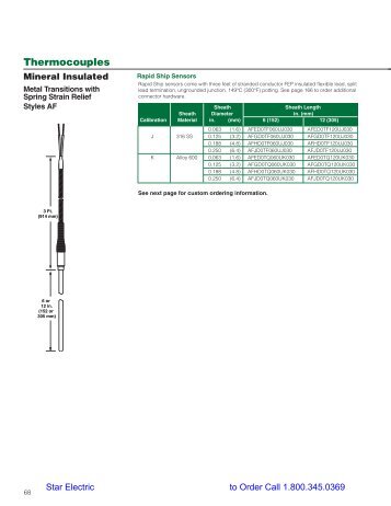 Thermocouples