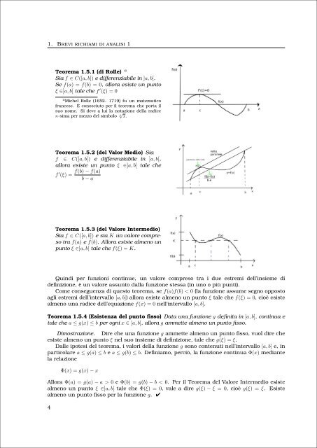 Note di Analisi Matematica 2 - Esercizi e Dispense - UniversitÃ  degli ...