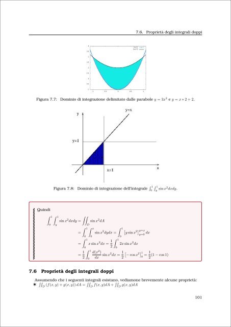 Note di Analisi Matematica 2 - Esercizi e Dispense - UniversitÃ  degli ...