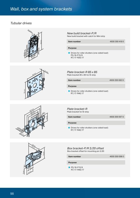 Complete catalogue roller shutter automation - Becker-Antriebe ...