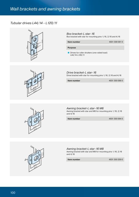 Complete catalogue roller shutter automation - Becker-Antriebe ...