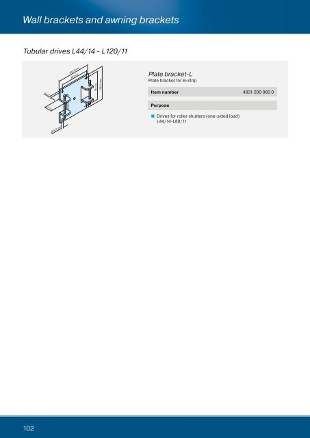 Complete catalogue roller shutter automation - Becker-Antriebe ...