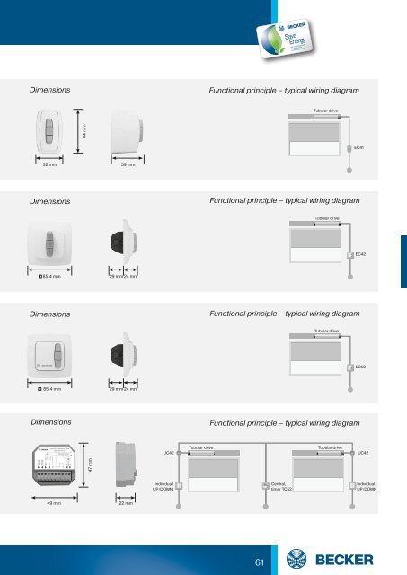 Complete catalogue roller shutter automation - Becker-Antriebe ...