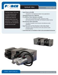 Download the Add-A-Stack 2512 Valve Brochure ... - FORCE America