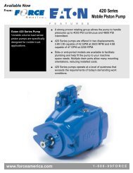Download the Eaton 420 Series Brochure PDF - FORCE America