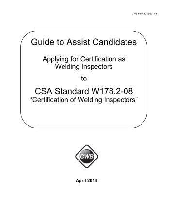 Guide to Assist Candidates - CWB Group