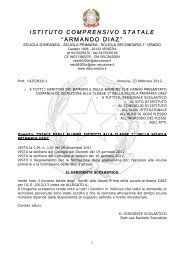 GRADUATORIA PRIMARIA DIAZ - Istituto Comprensivo Armando ...