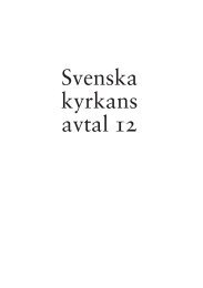 Svenska kyrkans avtal 12 - Kyrkomusikernas RiksfÃ¶rbund