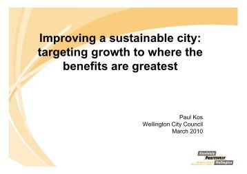 Paul Kos - New Zealand Centre for Sustainable Cities