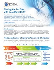 Tax Brochure - Caseware International Inc.